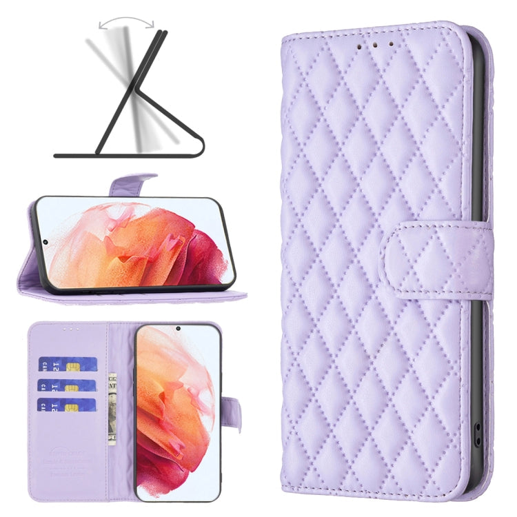 Diamond Lattice Wallet Leather Flip Phone Case, For Samsung Galaxy S22 5G, For Samsung Galaxy S22 Ultra 5G, For Samsung Galaxy S22 Plus 5G, For Samsung Galaxy S21 5G