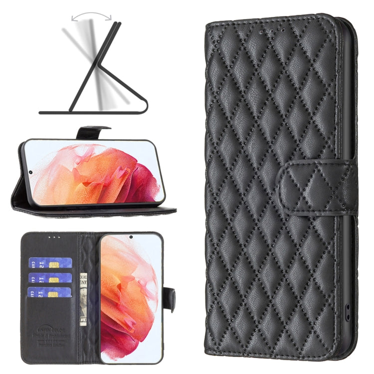 Diamond Lattice Wallet Leather Flip Phone Case, For Samsung Galaxy S22 5G, For Samsung Galaxy S22 Ultra 5G, For Samsung Galaxy S22 Plus 5G, For Samsung Galaxy S21 5G