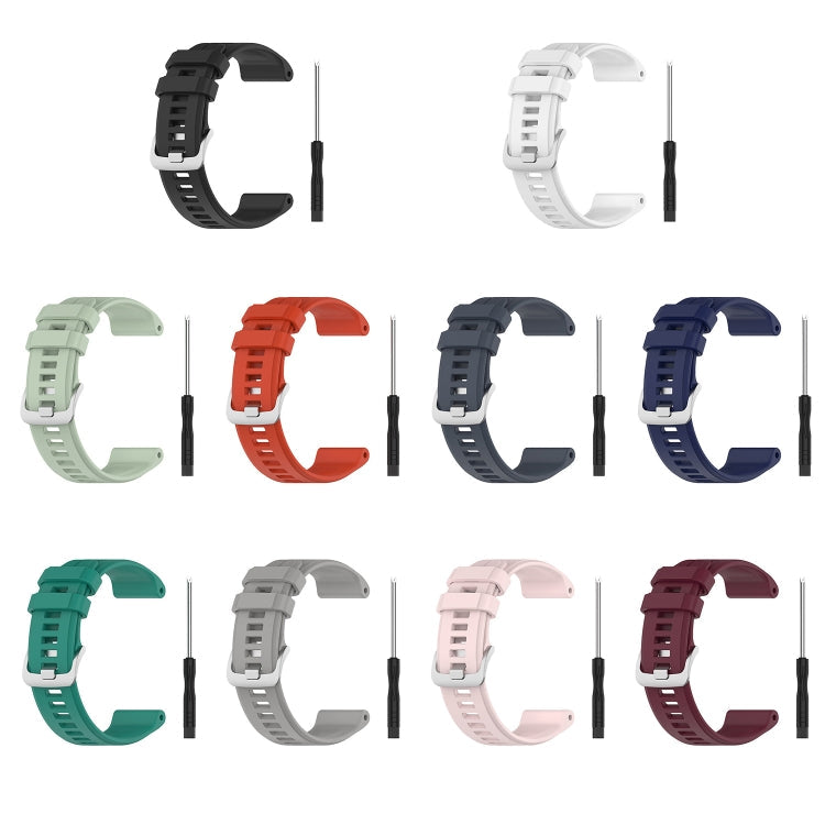 22mm Silicone Watch Band, For Garmin Forerunner 955 / 255 / 745