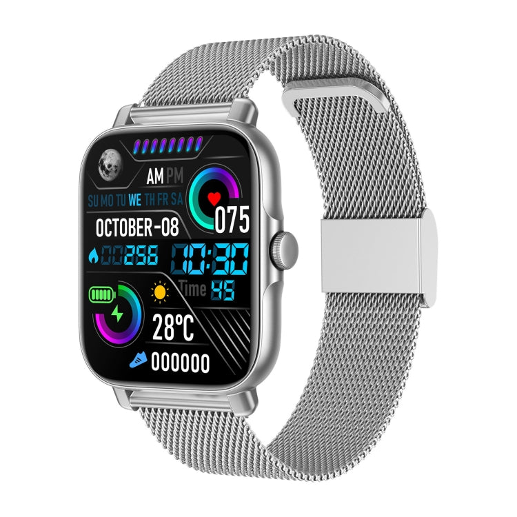 G30 1.69 inch TFT Screen Smart Watch, Steel Bnad IP67 Waterproof Support Bluetooth Call / Multiple Sports Modes, Steel Bnad