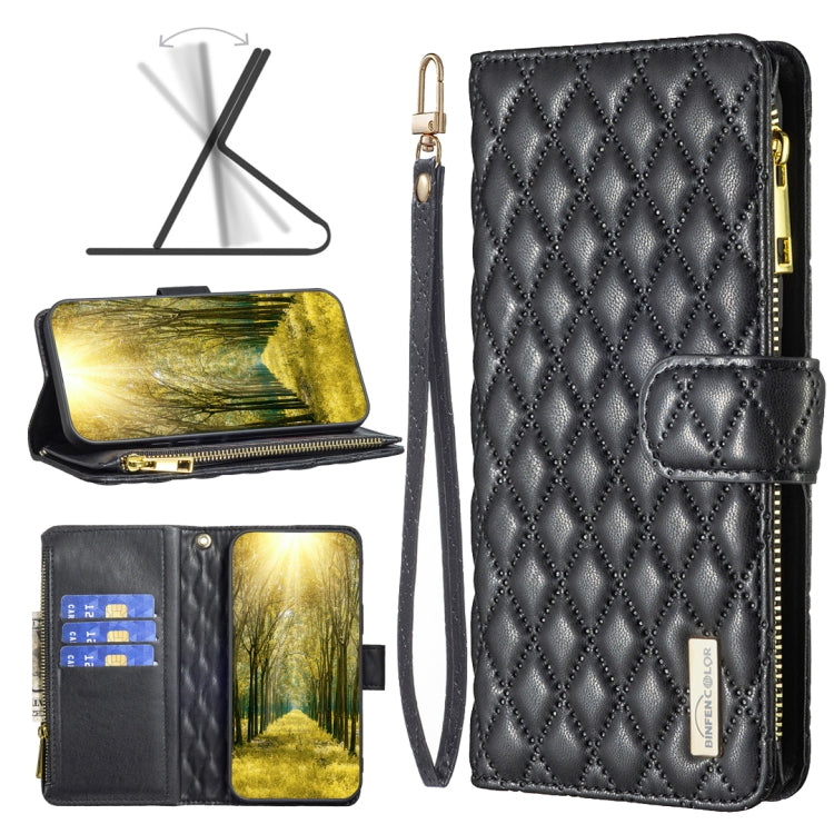 Diamond Lattice Zipper Wallet Leather Flip Phone Case, For Samsung Galaxy A51 4G, For Samsung Galaxy A52 4G / 5G / A52S 5G, For Samsung Galaxy A53 5G, For Samsung Galaxy A71 4G