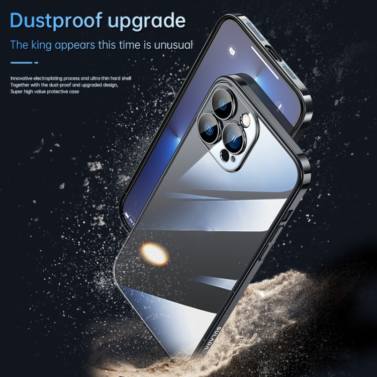 SULADA JINGJIA Series Lens Protector PC Phone Case, For iPhone 13, For iPhone 13 Pro, For iPhone 13 Pro Max, For iPhone 12