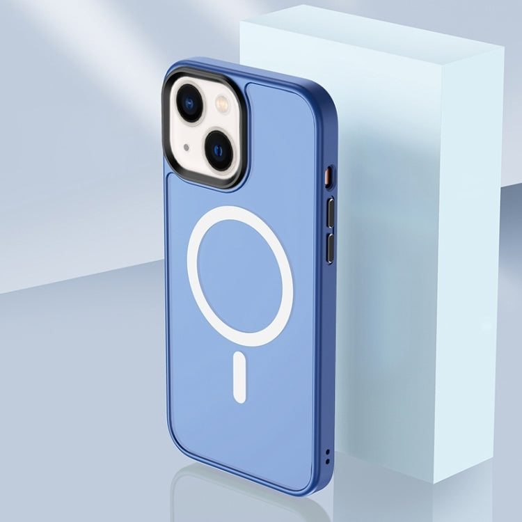 Skin Feel TPU + Frosted PC MagSafe Phone Case, For iPhone 14, For iPhone 14 Plus, For iPhone 14 Pro