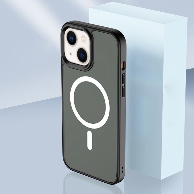 Skin Feel TPU + Frosted PC MagSafe Phone Case, For iPhone 14, For iPhone 14 Plus, For iPhone 14 Pro