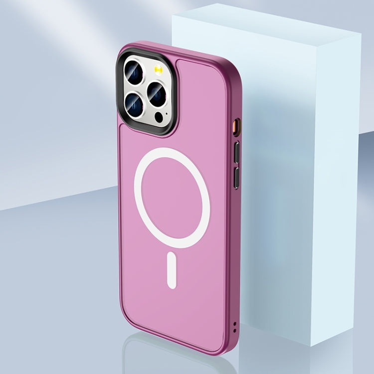 Skin Feel TPU + Frosted PC MagSafe Phone Case, For iPhone 14, For iPhone 14 Plus, For iPhone 14 Pro
