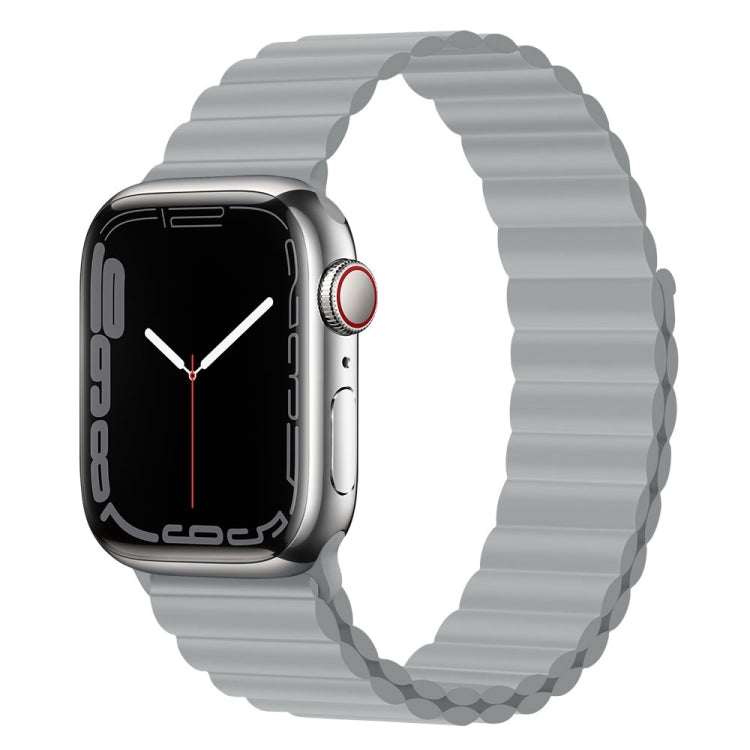 Silicone Magnet Watch Band For Apple Watch Series, 7 41mm / 6&SE&5&4 40mm / 3&2&1 38mm