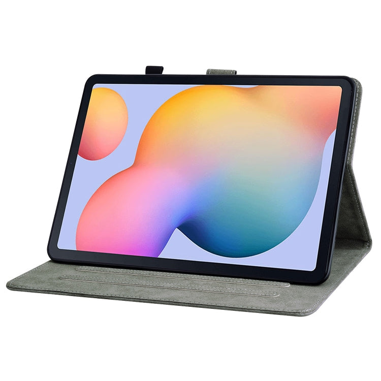 Tiger Pattern Flip Leather Tablet Case, For Samsung Galaxy Tab S5e/T720/T725, For Samsung Galaxy Tab A 10.1 2019, For Samsung Galaxy Tab A 8.0 2019