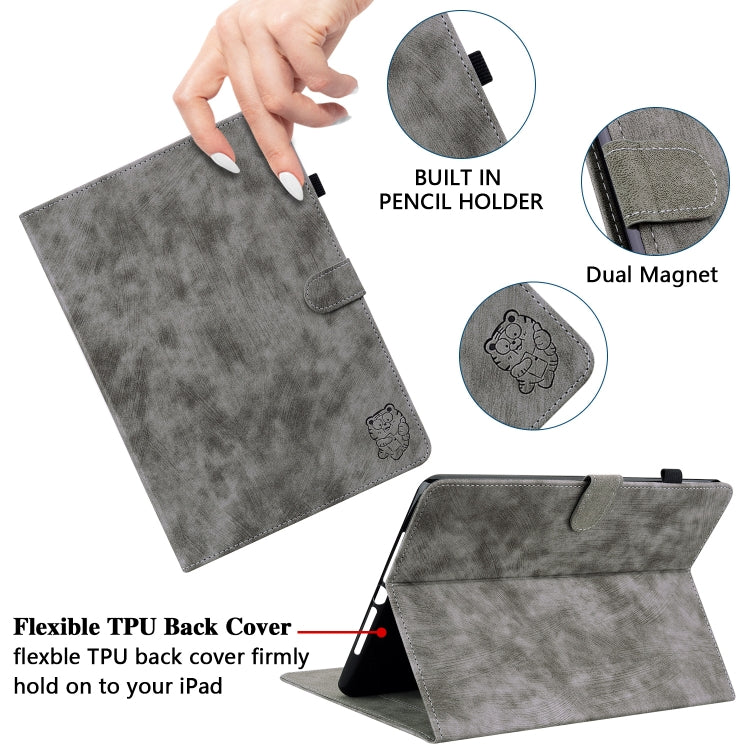 Tiger Pattern Flip Leather Tablet Case, For Samsung Galaxy Tab S5e/T720/T725, For Samsung Galaxy Tab A 10.1 2019, For Samsung Galaxy Tab A 8.0 2019