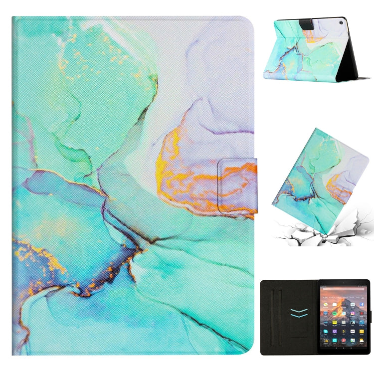 Marble Pattern Smart Leather Tablet Case, For Amazon Kindle HD 8 2020, For Amazon Kindle HD 10 2015, For Amazon Kindle HD 10 2021, For Samsung Galaxy Tab A8