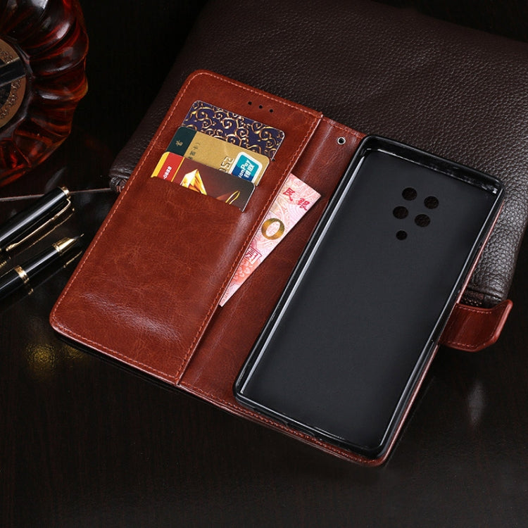 idewei Crazy Horse Texture Horizontal Flip Leather Case with Holder & Card Slots & Wallet, For Xiaomi Redmi K30 Pro