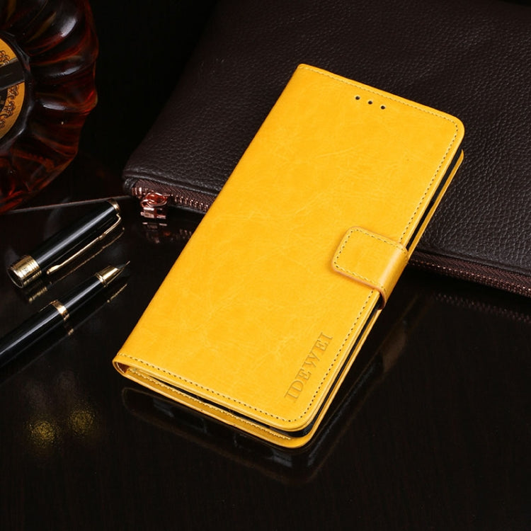 idewei Crazy Horse Texture Horizontal Flip Leather Case with Holder & Card Slots & Wallet, For Xiaomi Redmi K30 Pro
