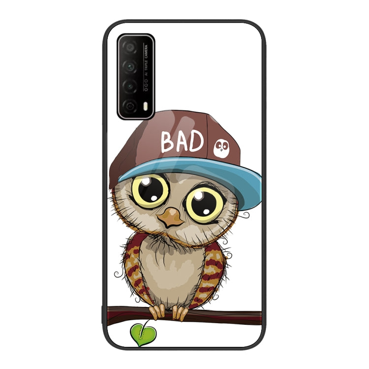 Colorful Painted Glass Phone Case, For Huawei Enjoy 20 SE