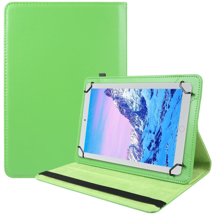 360 Degree Rotation Litchi Texture Flip Leather Tablet Case, For 10 inch Tablet