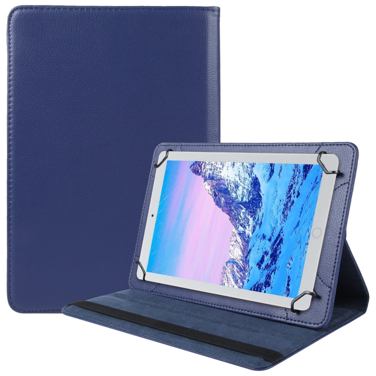 360 Degree Rotation Litchi Texture Flip Leather Tablet Case, For 10 inch Tablet
