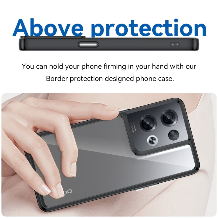 Colorful Series Acrylic + TPU Phone Case, For OPPO Reno8 Pro+ 5G, For OPPO Reno8 Pro India
