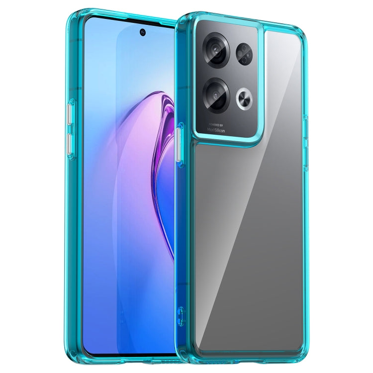 Colorful Series Acrylic + TPU Phone Case, For OPPO Reno8 Pro+ 5G, For OPPO Reno8 Pro India