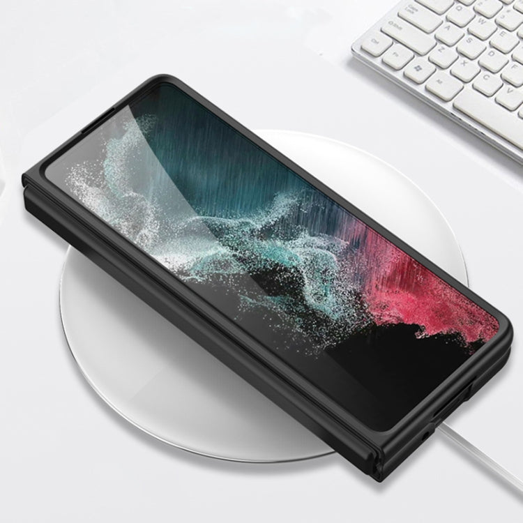 GKK Ultra-thin Leather Phone Case with Card Slots, For Samsung Galaxy Z Fold4