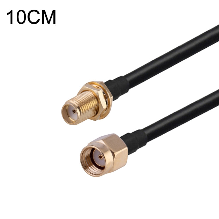 RG174 RF Coaxial Adapter Cable, Length: 10cm, 10cm RP-SMA Male to RP-SMA Female, 10cm RP-SMA Male to RP-SMA Male, 10cm RP-SMA Male to SMA Female, 10cm RP-SMA Male to SMA Male, 10cm SMA Male to SMA Female, 10cm SMA Male to RP-SMA Female                 ...