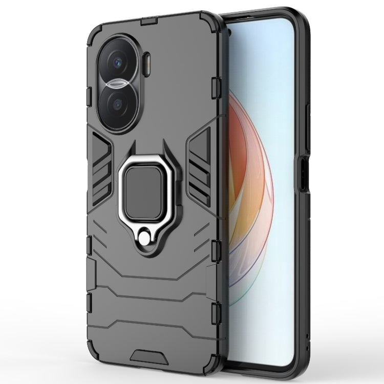 Shockproof PC + TPU Protective Case with Magnetic Ring Holder, For Huawei nova Y90/Enjoy 50 Pro, For Honor X40i