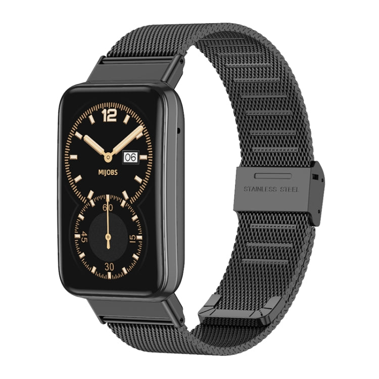 Mijobs Milan Buckle Stainless Steel Watch Band, For Xiaomi Mi Band 7 Pro