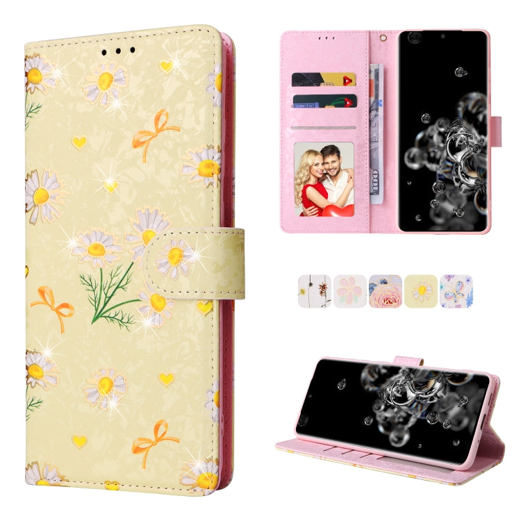 Bronzing Painting RFID Leather Case, For Samsung Galaxy S21 Plus, For Samsung Galaxy S21 FE 5G, For Samsung Galaxy S21 5G, For Samsung Galaxy S20 Ultra