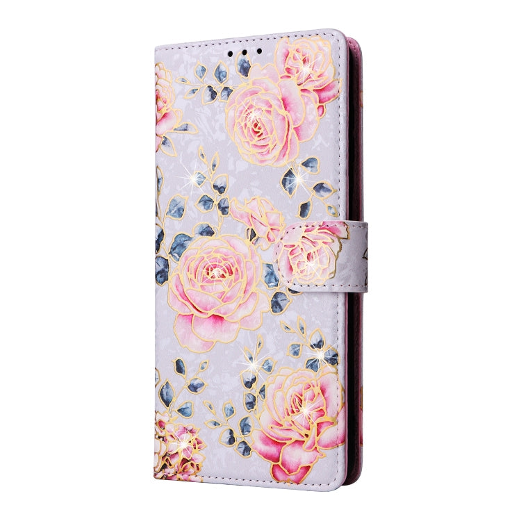 Bronzing Painting RFID Leather Case, For Samsung Galaxy A32 5G, For Samsung Galaxy A32 4G, For Samsung Galaxy A23 4G, For Samsung Galaxy A22 5G