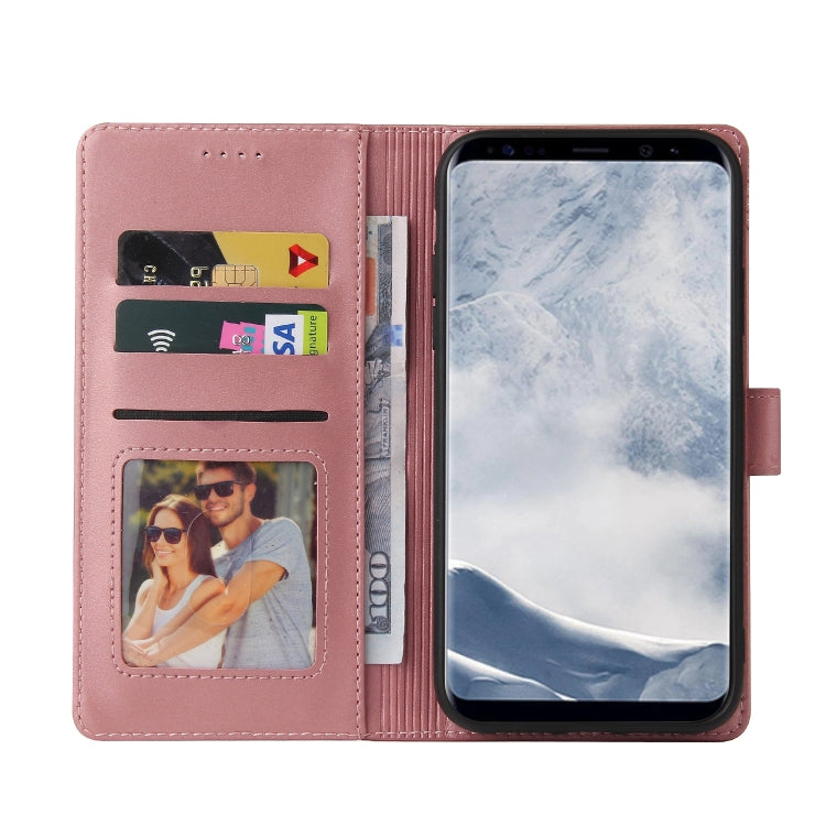 GQUTROBE Skin Feel Magnetic Leather Phone Case, For Samsung Galaxy S8+, For Samsung Galaxy S9, For Samsung Galaxy S9+, For Samsung Galaxy S10