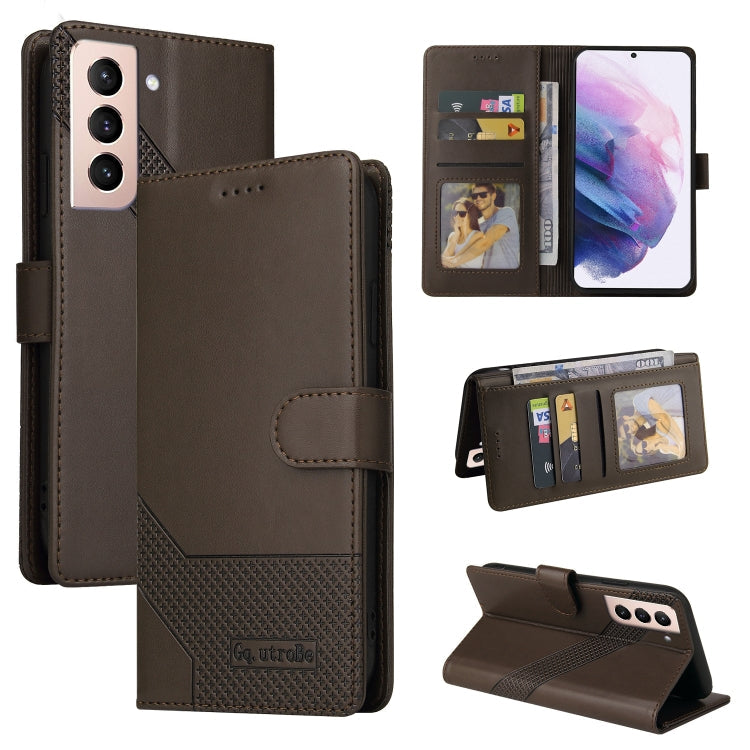 GQUTROBE Skin Feel Magnetic Leather Phone Case, For Samsung Galaxy S22+ 5G, For Samsung Galaxy S22 Ultra 5G, For Samsung Galaxy S20 FE