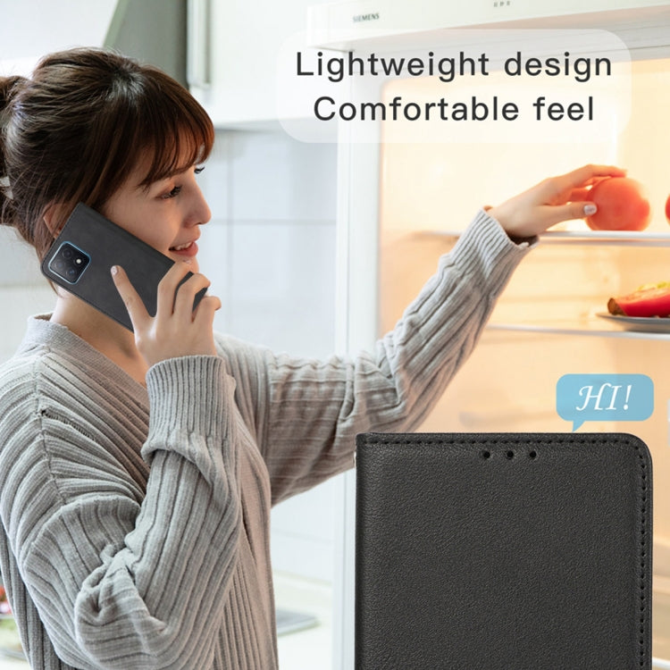 Magnetic Closure Leather Phone Case, For OPPO A73, For OPPO A73 5G, For OPPO A74 5G, For OPPO A91, For Realme 9 Pro, For Realme 9 Pro+, For OPPO Reno Z