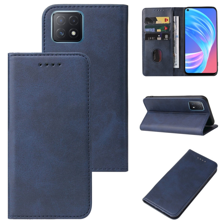 Magnetic Closure Leather Phone Case, For OPPO A73, For OPPO A73 5G, For OPPO A74 5G, For OPPO A91, For Realme 9 Pro, For Realme 9 Pro+, For OPPO Reno Z