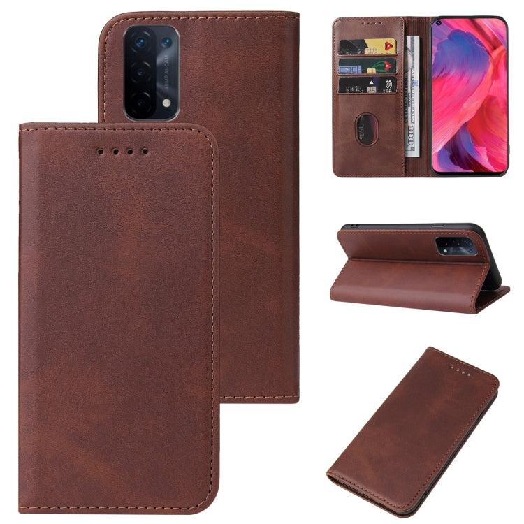 Magnetic Closure Leather Phone Case, For OPPO A73, For OPPO A73 5G, For OPPO A74 5G, For OPPO A91, For Realme 9 Pro, For Realme 9 Pro+, For OPPO Reno Z