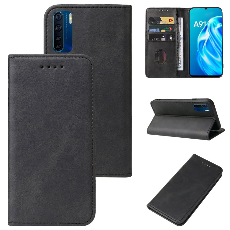 Magnetic Closure Leather Phone Case, For OPPO A73, For OPPO A73 5G, For OPPO A74 5G, For OPPO A91, For Realme 9 Pro, For Realme 9 Pro+, For OPPO Reno Z
