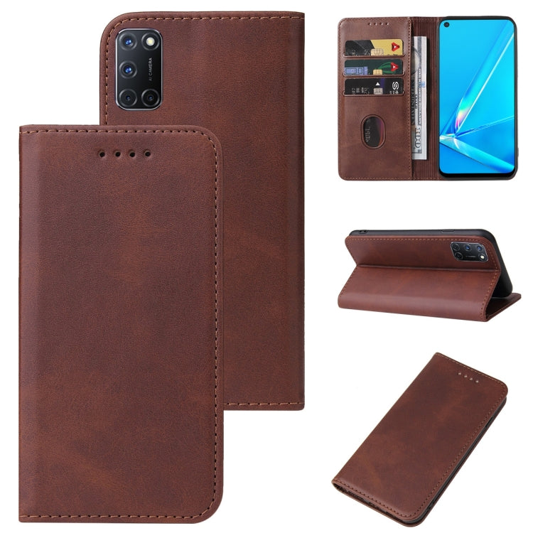 Magnetic Closure Leather Phone Case, For Realme X50 Pro 5G, For OPPO A57 4G, For OPPO A74 4G, For OPPO A92, For OPPO A94 5G, For OPPO A96 4G / A36 4G / A76 4G / K10 4G, For OPPO F15, For OPPO Find X3 Lite