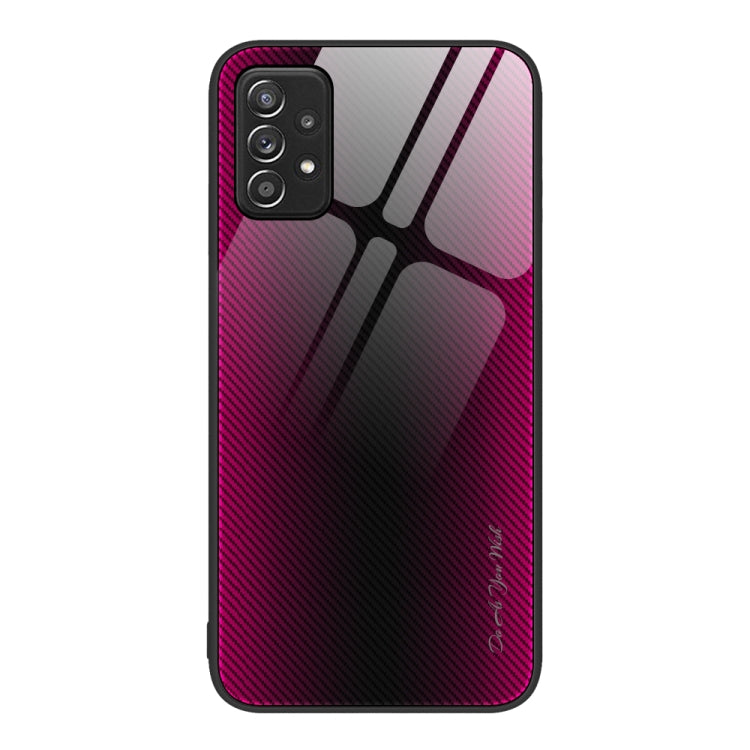 Texture Gradient Glass TPU Phone Case, For Samsung Galaxy A12 5G, For Samsung Galaxy A52 4G / 5G, For Samsung Galaxy A53 5G, For Samsung Galaxy M32