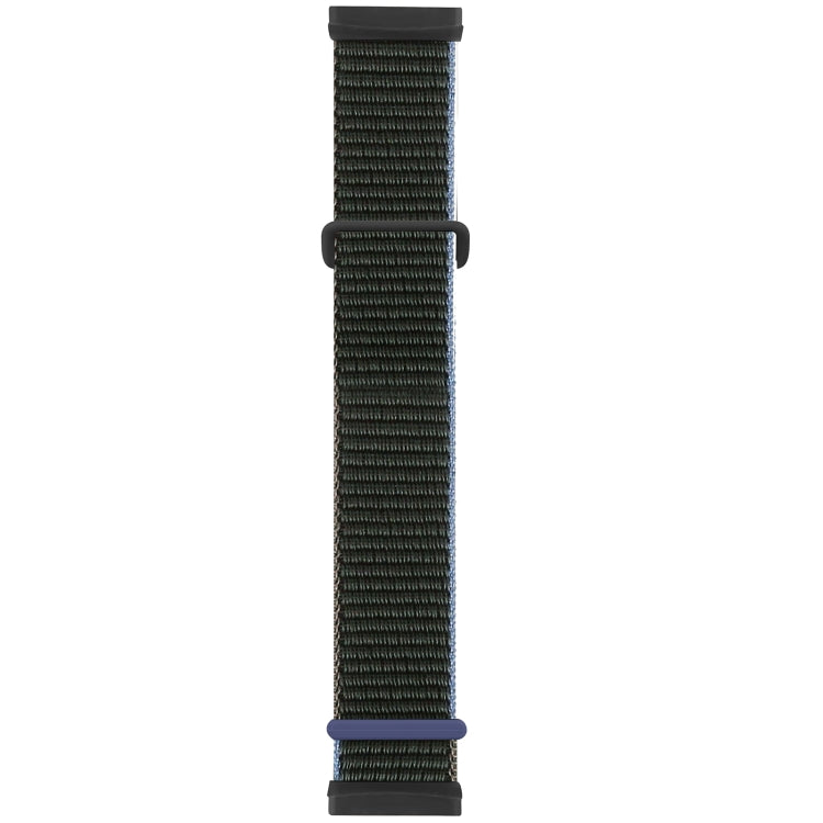 Nylon Rubber Buckle Watch Band, For Fitbit Versa 3