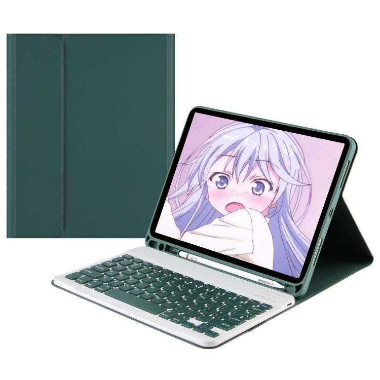 A7 Square Cap Bluetooth Keyboard Leather Case with Pen Slot, For Samsung Galaxy Tab S7, For Samsung Galaxy Tab A7 10.4 2020