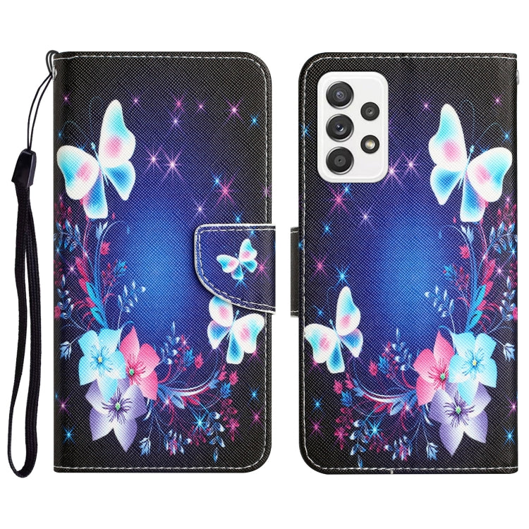 Colored Drawing Leather Phone Case, For Samsung Galaxy A23