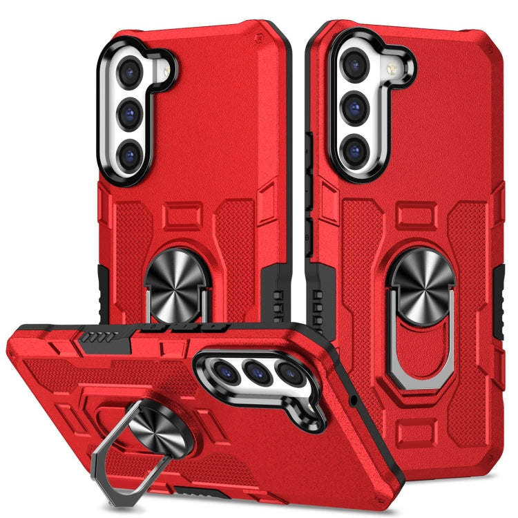 Ring Holder Armor Hybrid Phone Case, For Samsung Galaxy S22 5G, For Samsung Galaxy S22+ 5G, For Samsung Galaxy S22 Ultra 5G, For Samsung Galaxy S21 5G