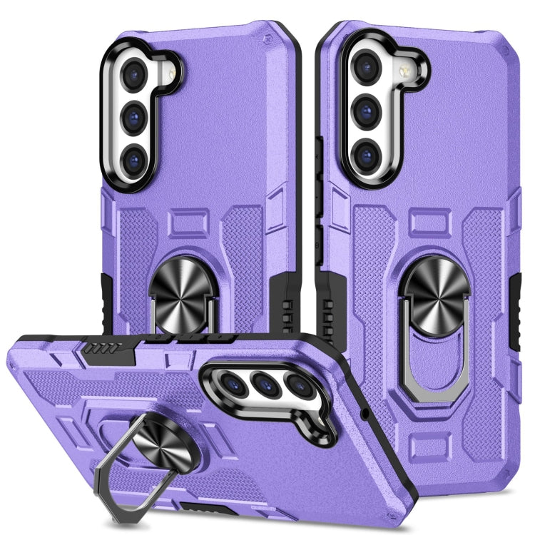 Ring Holder Armor Hybrid Phone Case, For Samsung Galaxy S22 5G, For Samsung Galaxy S22+ 5G, For Samsung Galaxy S22 Ultra 5G, For Samsung Galaxy S21 5G