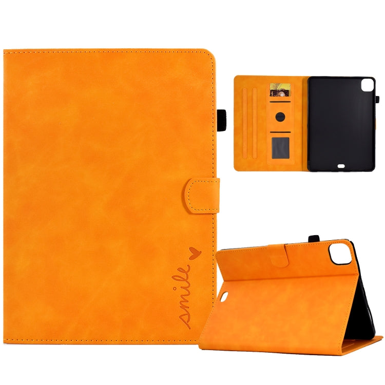 Embossed Smile Flip Tablet Leather Smart Case, For iPad 10.2 / Air 10.5 2019, For iPad Air 2022 / 2020 10.9, For iPad mini 2024 / mini 6, For iPad 9.7 2018&2017 / Air 2 / Air