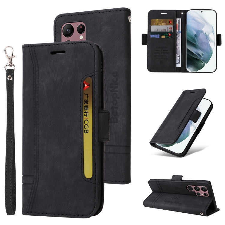 BETOPNICE Dual-side Buckle Leather Phone Case, For Samsung Galaxy S21 Ultra 5G, For Samsung Galaxy S22 5G, For Samsung Galaxy S22+ 5G, For Samsung Galaxy S22 Ultra 5G