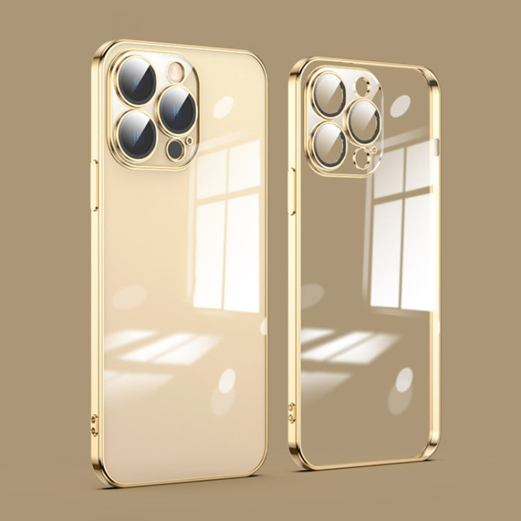 Dustproof Glass Lens Protection Electroplating Phone Case, For iPhone 13 Pro Max, For iPhone 12