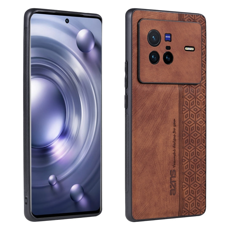 AZNS 3D Embossed Skin Feel Phone Case, For vivo S15 Pro, For vivo S15e / T1 Pro, For vivo X80, For Huawei Enjoy 50 Pro / nova Y90