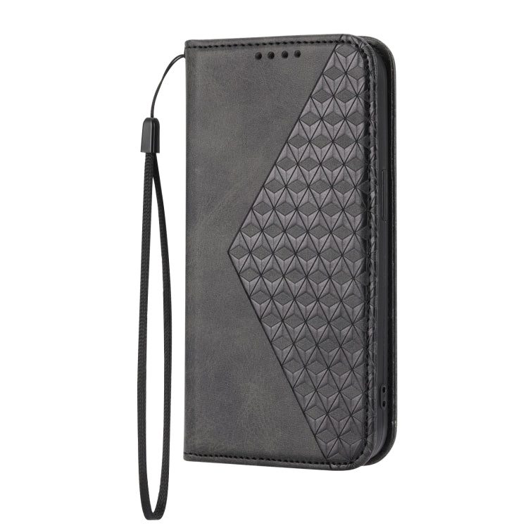 Cubic Grid Calf Texture Magnetic Closure Leather Phone Case, For Samsung Galaxy A52 4G / 5G, For Samsung Galaxy A72 4G / 5G, For Samsung Galaxy A22 4G, For Samsung Galaxy A22 5G