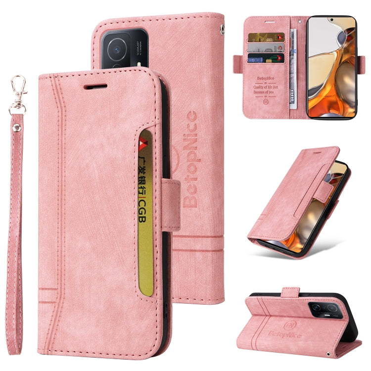 BETOPNICE Dual-side Buckle Leather Phone Case, For Honor X9 4G / 5G / Honor X30, For Motorola Moto E20 / E30 / E40, For Xiaomi Redmi Note 11E 5G, For Xiaomi 11T / 11T Pro
