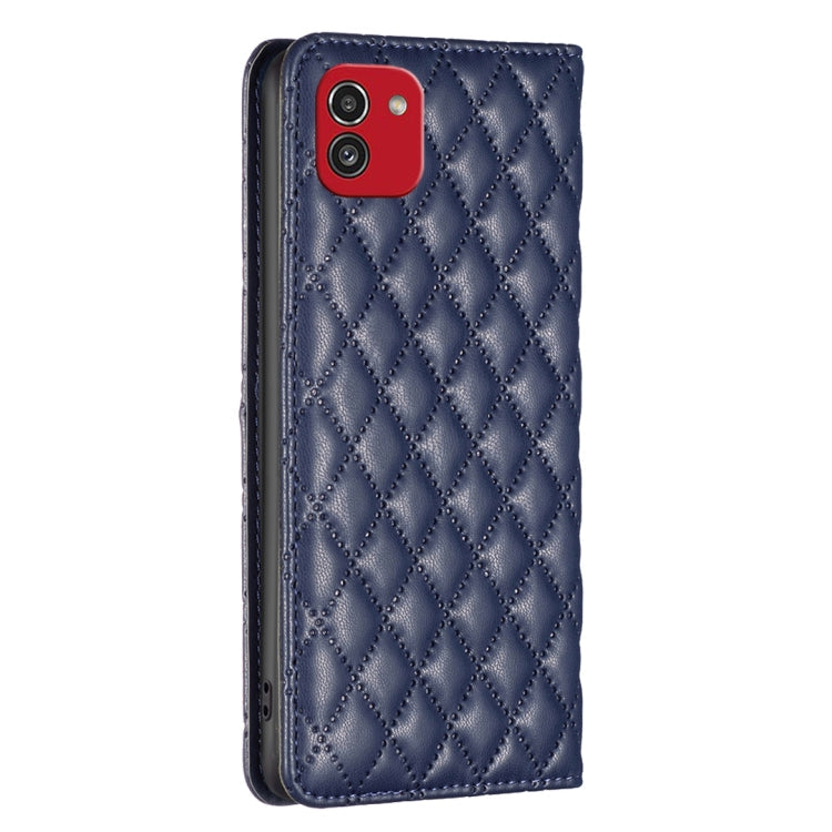 Diamond Lattice Magnetic Leather Flip Phone Case, For Samsung Galaxy A03 166mm, For Samsung Galaxy A03s / A02s, For Samsung Galaxy A04 4G, For Samsung Galaxy A12