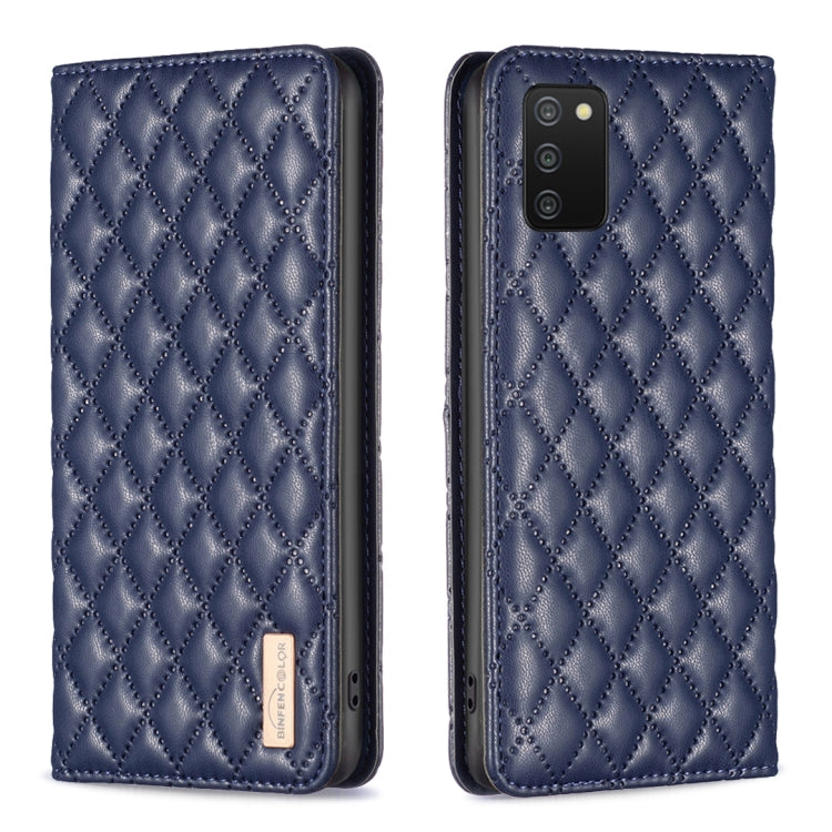 Diamond Lattice Magnetic Leather Flip Phone Case, For Samsung Galaxy A03 166mm, For Samsung Galaxy A03s / A02s, For Samsung Galaxy A04 4G, For Samsung Galaxy A12