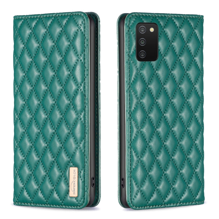 Diamond Lattice Magnetic Leather Flip Phone Case, For Samsung Galaxy A03 166mm, For Samsung Galaxy A03s / A02s, For Samsung Galaxy A04 4G, For Samsung Galaxy A12