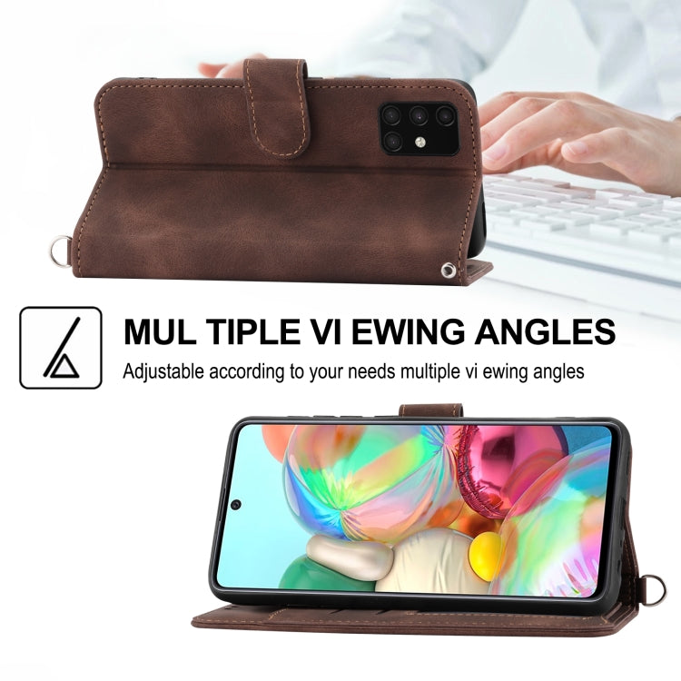 Skin-feel Flowers Embossed Wallet Leather Phone Case, For Samsung Galaxy A03s 166, For Samsung Galaxy A32 5G, For Samsung Galaxy A32 4G, For Samsung Galaxy A52