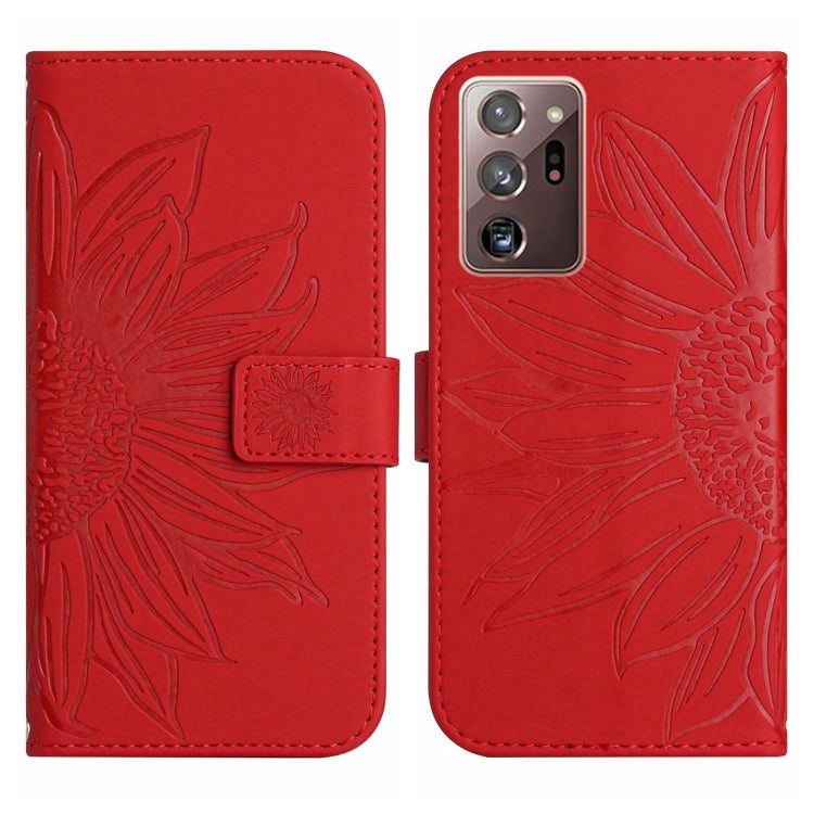 Skin Feel Sun Flower Pattern Flip Leather Phone Case, For Samsung Galaxy Note20 Ultra, For Samsung Galaxy S7 Edge